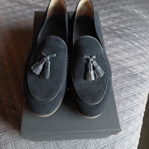 Aldo Blue Suede Loafer New Never Worn Size 9.